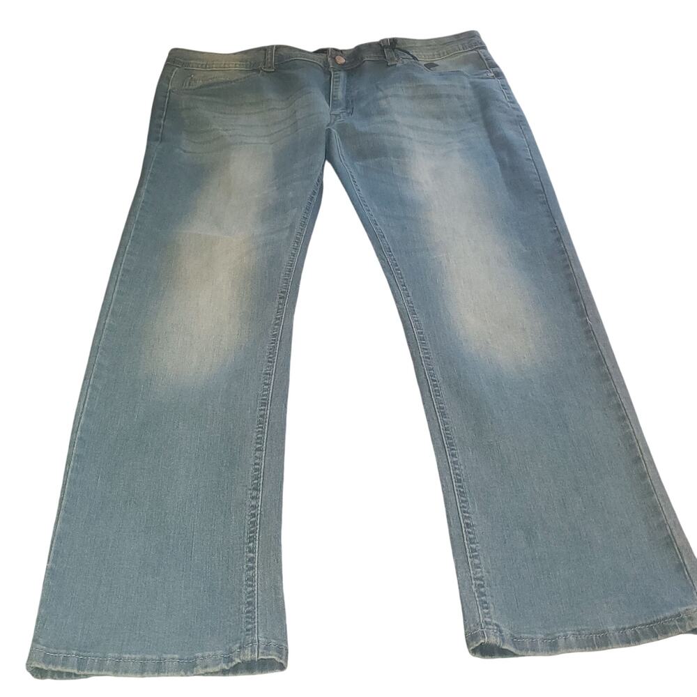NEW Steve's Jeans Mens 36x29 (marked 33x30) Stretch Skinny Fit Color Tully